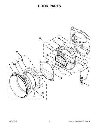 Diagram for WGD9151YW1