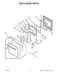 Diagram for 04 - Oven Door Parts