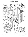 Diagram for 02 - Cabinet Parts