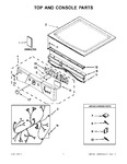 Diagram for 01 - Top And Console Parts