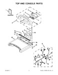 Diagram for 01 - Top And Console Parts