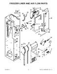 Diagram for 04 - Freezer Liner And Air Flow Parts