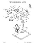 Diagram for 01 - Top And Console Parts