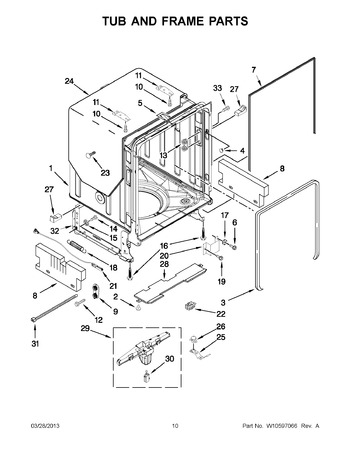 Diagram for KUDS30IXBL9