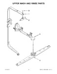 Diagram for 07 - Upper Wash And Rinse Parts