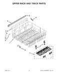 Diagram for 09 - Upper Rack And Track Parts