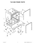 Diagram for 05 - Tub And Frame Parts