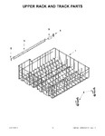 Diagram for 09 - Upper Rack And Track Parts