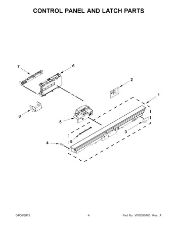 Diagram for KUDS35FXWH9