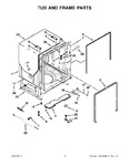 Diagram for 05 - Tub And Frame Parts