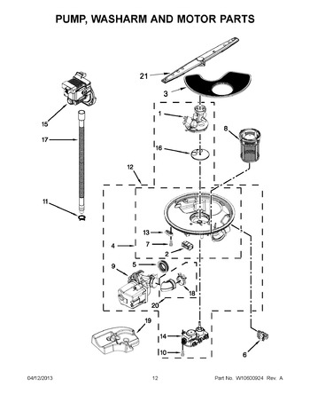 Diagram for WDF750SAYB2