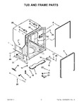 Diagram for 05 - Tub And Frame Parts