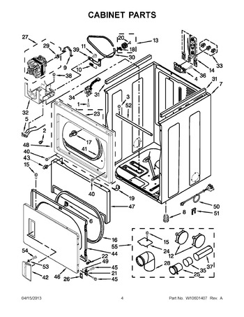 Diagram for YWED5500XW1