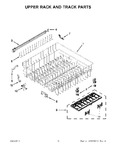 Diagram for 09 - Upper Rack And Track Parts