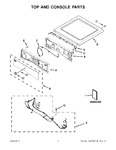 Diagram for 01 - Top And Console Parts