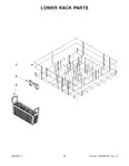 Diagram for 10 - Lower Rack Parts