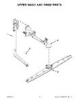 Diagram for 07 - Upper Wash And Rinse Parts