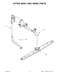 Diagram for 07 - Upper Wash And Rinse Parts