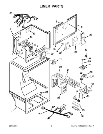 Diagram for WRT311FZBM00