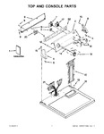 Diagram for 01 - Top And Console Parts