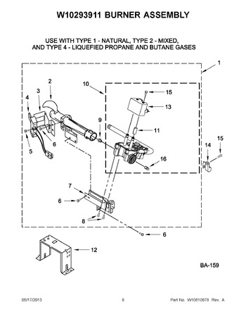 Diagram for WGD9050XW2