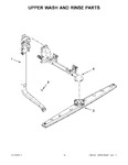 Diagram for 07 - Upper Wash And Rinse Parts