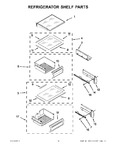 Diagram for 07 - Refrigerator Shelf Parts