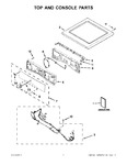 Diagram for 01 - Top And Console Parts