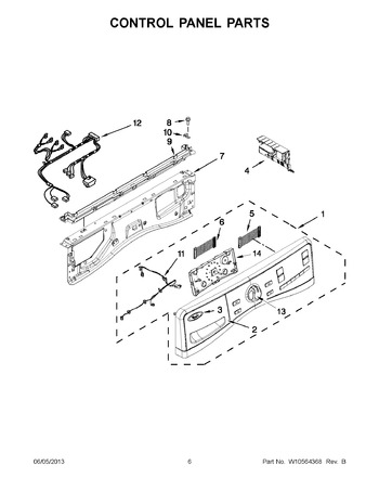 Diagram for WFW97HEXR3