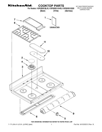 Diagram for KGRS505XBL00