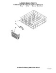 Diagram for 10 - Lower Rack Parts