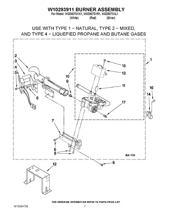 Diagram for WGD9270XR1