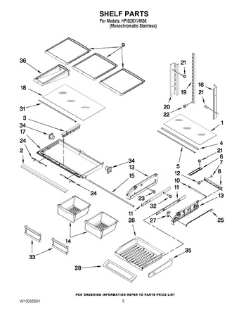 Diagram for KFIS25XVMS6