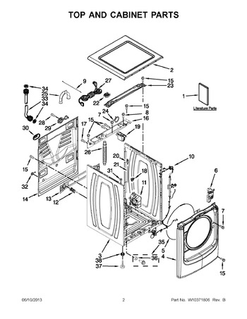 Diagram for WFW94HEXR1