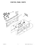 Diagram for 03 - Control Panel Parts