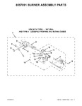 Diagram for 04 - 8557891 Burner Assembly Parts