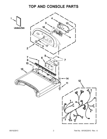 Diagram for YWED8800YC2