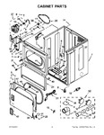 Diagram for 02 - Cabinet Parts