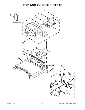 Diagram for YWED8000BW0