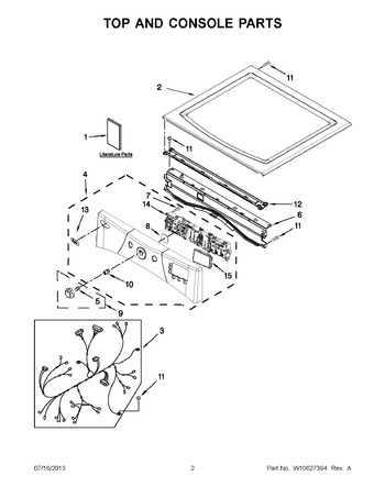 Diagram for WGD9371YL2