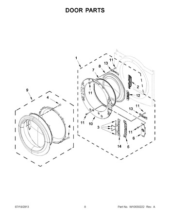 Diagram for WGD80HEBW1