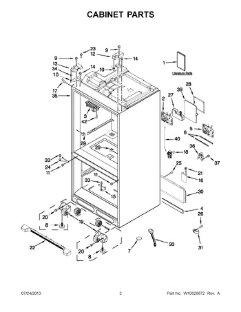 Diagram for WRF989SDAF02