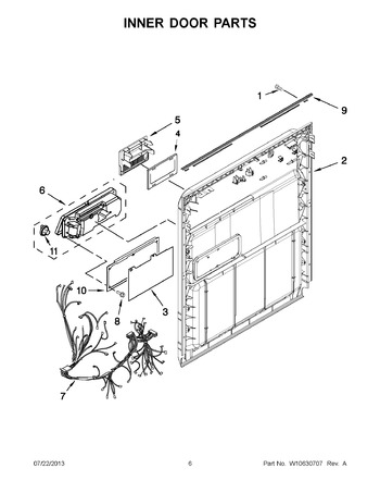 Diagram for IUD3100BW2