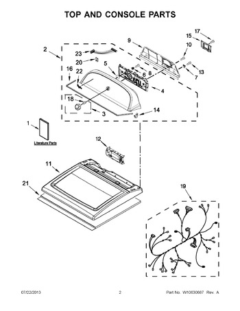 Diagram for WED5500BW0