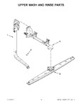 Diagram for 07 - Upper Wash And Rinse Parts