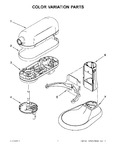 Diagram for 01 - Color Variation Parts