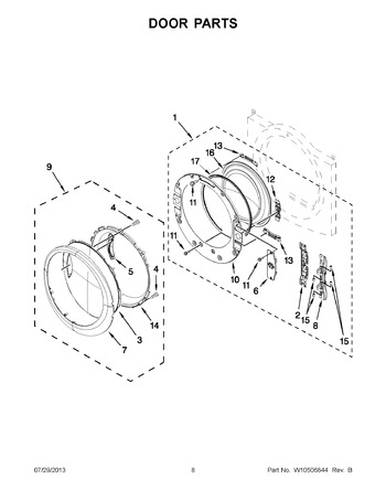 Diagram for YWED97HEXW3