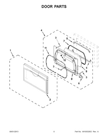 Diagram for WED5800BW0