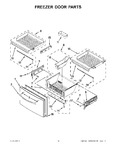 Diagram for 07 - Freezer Door Parts