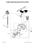 Diagram for 06 - Pump, Washarm And Motor Parts